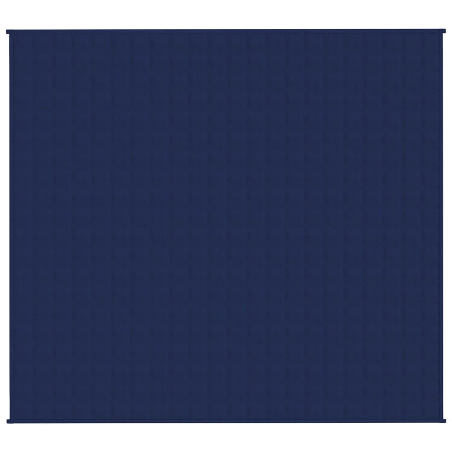 Verzwaringsdeken 200x230 cm 9 kg stof blauw 9 kg 200 x 230 cm