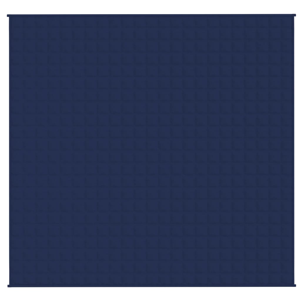 Verzwaringsdeken 220x230 cm 11 kg stof blauw 11 kg 220 x 230 cm