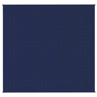 Verzwaringsdeken 220x230 cm 11 kg stof blauw 11 kg 220 x 230 cm