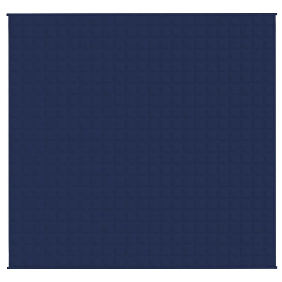Verzwaringsdeken 220x230 cm 11 kg stof blauw 11 kg 220 x 230 cm