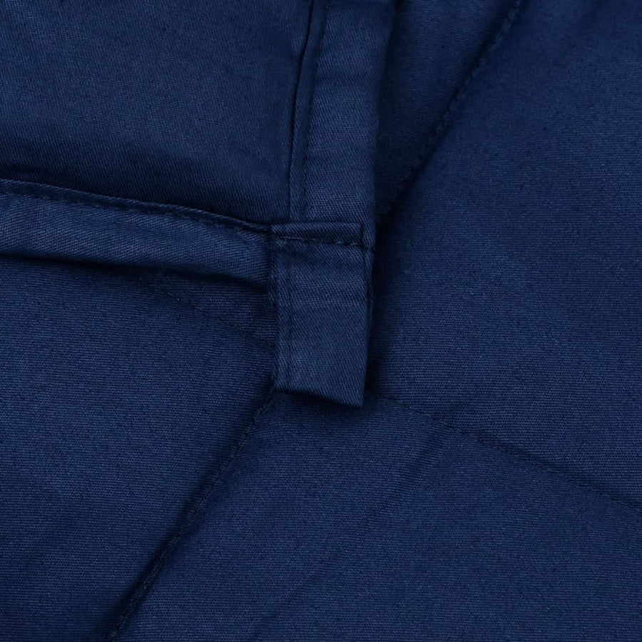 Verzwaringsdeken 220x240 cm 11 kg stof blauw 11 kg 220 x 240 cm