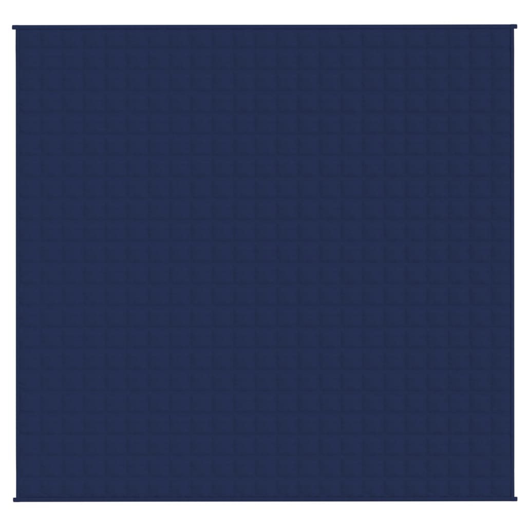 Verzwaringsdeken 220x240 cm 15 kg stof blauw 15 kg 220 x 240 cm