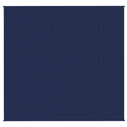 Verzwaringsdeken 220x240 cm 15 kg stof blauw 15 kg 220 x 240 cm