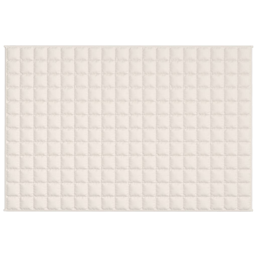 Verzwaringsdeken 122x183 cm 5 kg stof lichtcrèmekleurig 5 kg 122 x 183 cm