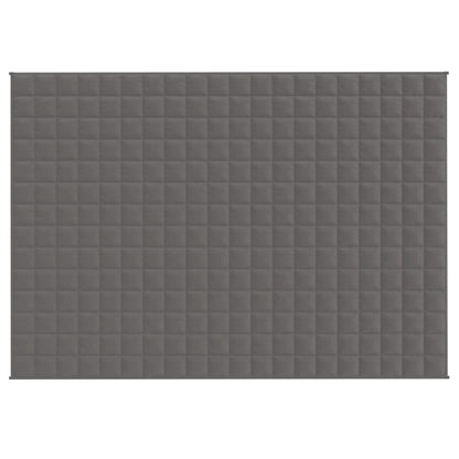 Verzwaringsdeken 140x200 cm 10 kg stof grijs 10 kg 140 x 200 cm