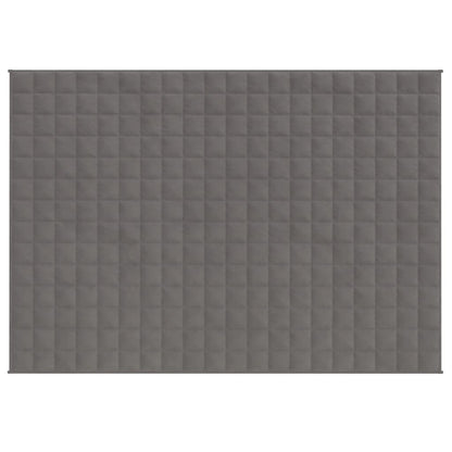 Verzwaringsdeken 152x203 cm 11 kg stof grijs 11 kg 152 x 203 cm