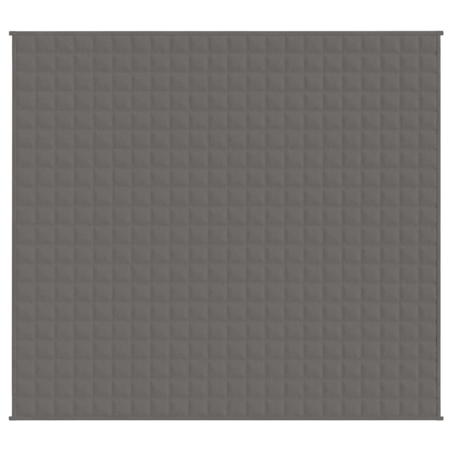 Verzwaringsdeken Stof Grijs 9 kg 200 x 220 cm