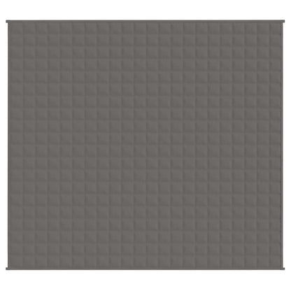 Verzwaringsdeken Stof Grijs 9 kg 200 x 230 cm