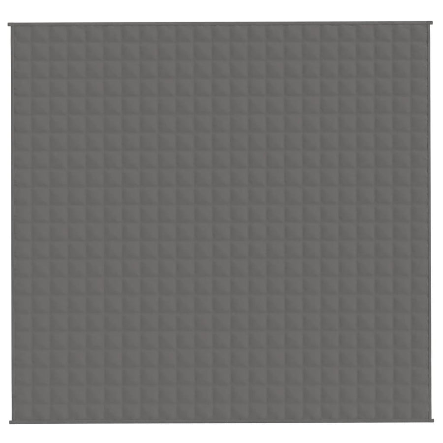 Verzwaringsdeken 220x230 cm 11 kg stof grijs 11 kg 230 x 220 cm