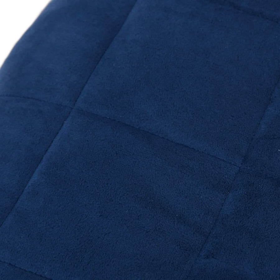 Verzwaringsdeken Stof Blauw 9 kg 122 x 183 cm