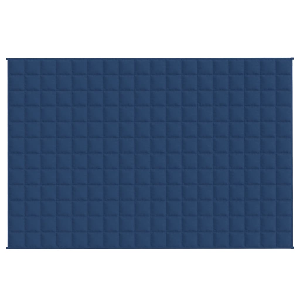 Verzwaringsdeken 135x200 cm 10 kg stof blauw 10 kg 135 x 200 cm