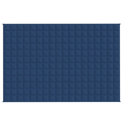 Verzwaringsdeken 135x200 cm 10 kg stof blauw 10 kg 135 x 200 cm