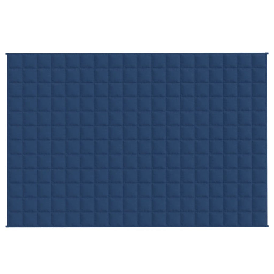 Verzwaringsdeken 135x200 cm 10 kg stof blauw 10 kg 135 x 200 cm
