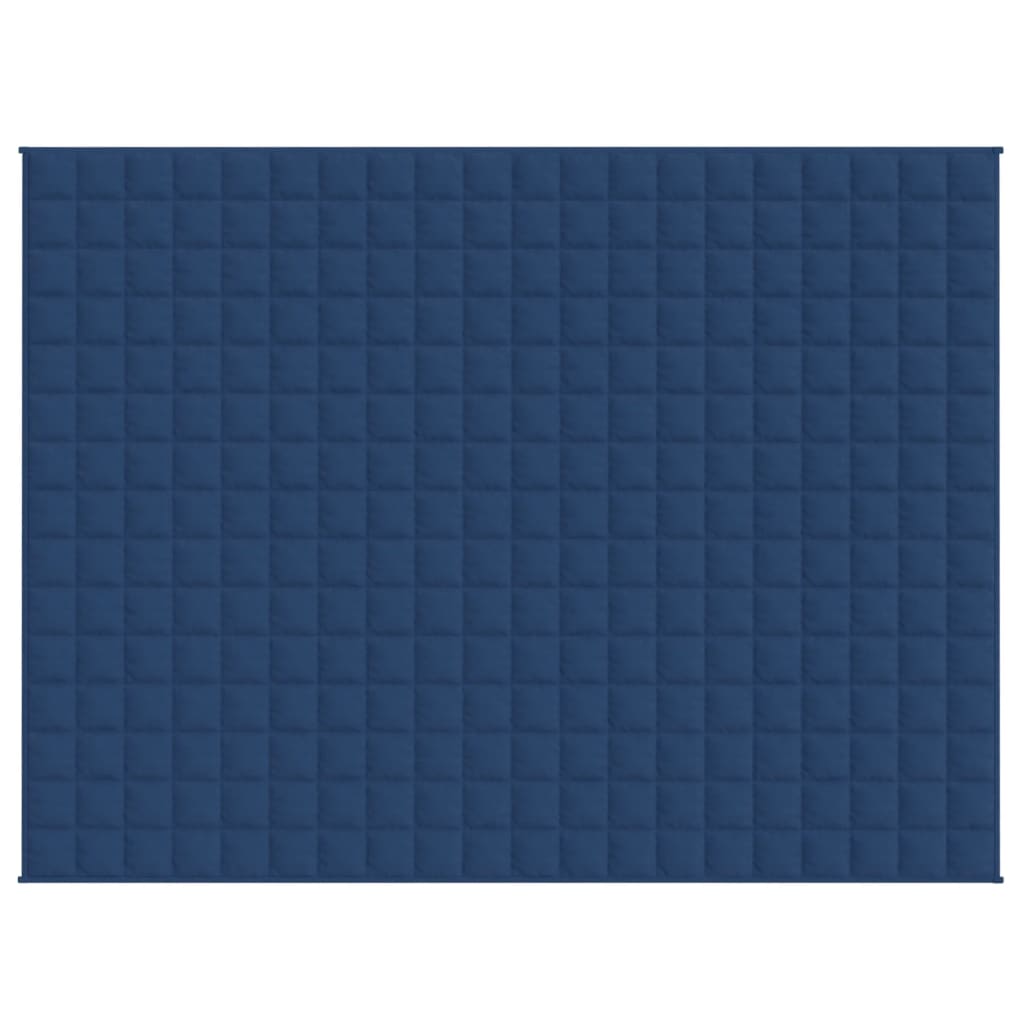 Verzwaringsdeken 152x203 cm 11 kg stof blauw 11 kg 152 x 203 cm