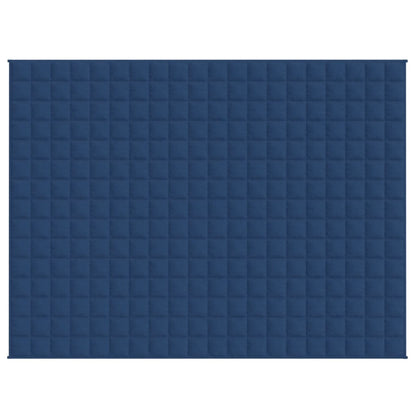Verzwaringsdeken 152x203 cm 11 kg stof blauw 11 kg 152 x 203 cm