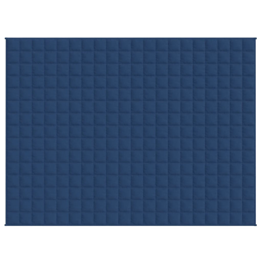 Verzwaringsdeken 152x203 cm 11 kg stof blauw 11 kg 152 x 203 cm