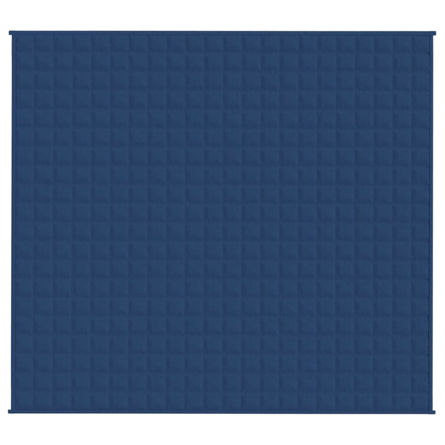 Verzwaringsdeken 200x220 cm 13 kg stof blauw 13 kg 200 x 220 cm