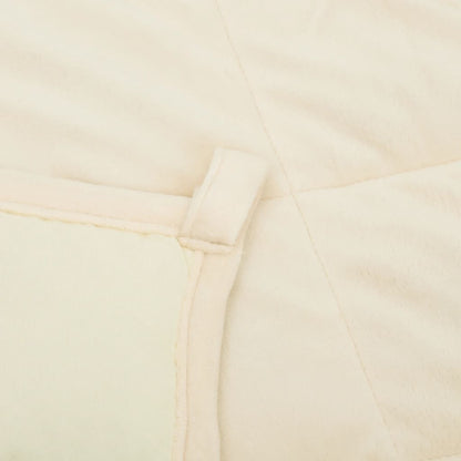 Verzwaringsdeken Kg Stof Lichtkleurig Crème 11 kg 152 x 203 cm