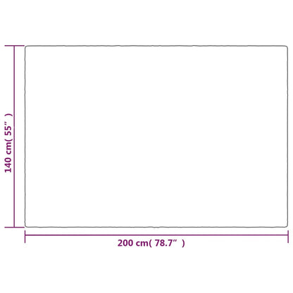 Verzwaringsdeken Met Hoes Stof Grijs 10 kg 140 x 200 cm