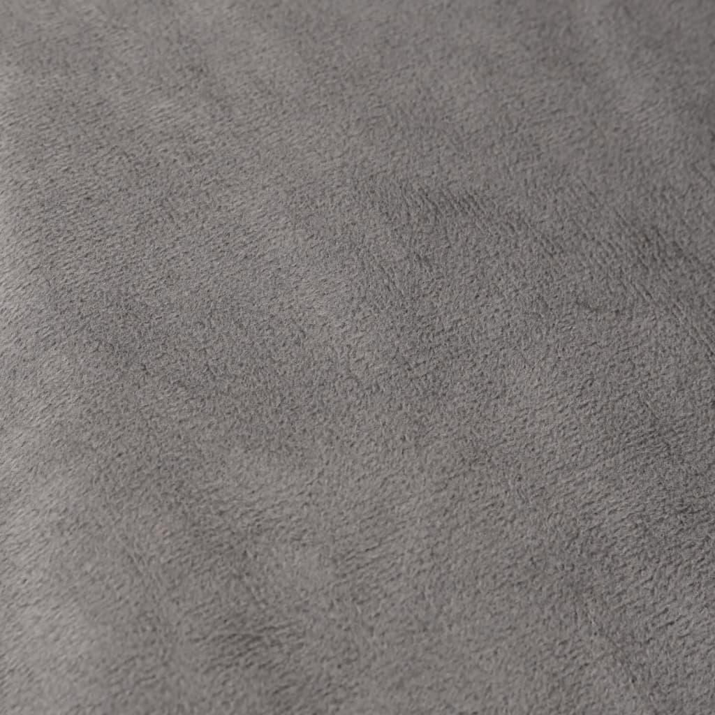 Verzwaringsdeken Met Hoes Stof Grijs 10 kg 135 x 200 cm