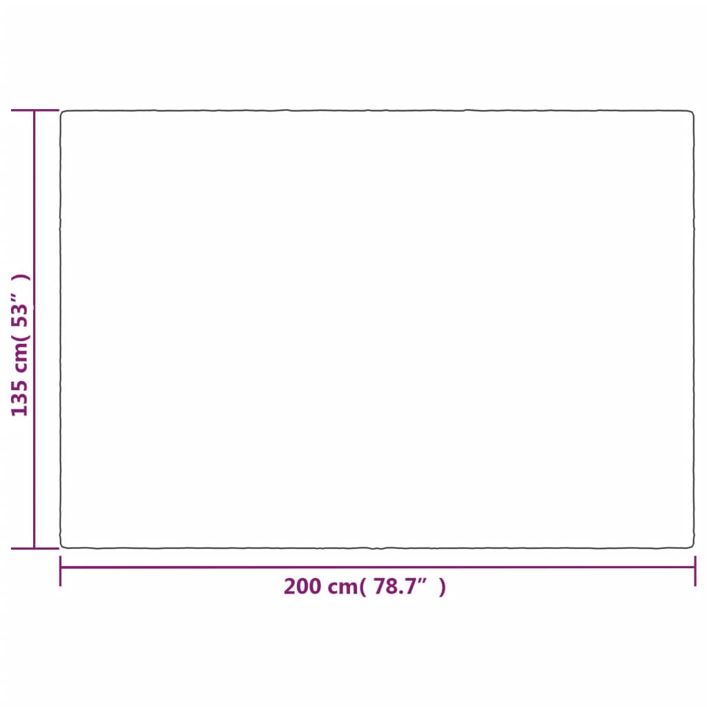 Verzwaringsdeken Met Hoes Stof Grijs 10 kg 135 x 200 cm