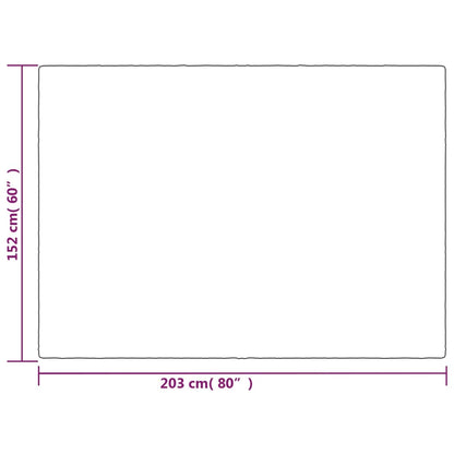 Verzwaringsdeken Met Hoes 152X203 Cm 11 Kg Stof Grijs