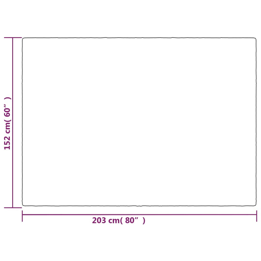 Verzwaringsdeken Met Hoes 152X203 Cm 11 Kg Stof Grijs