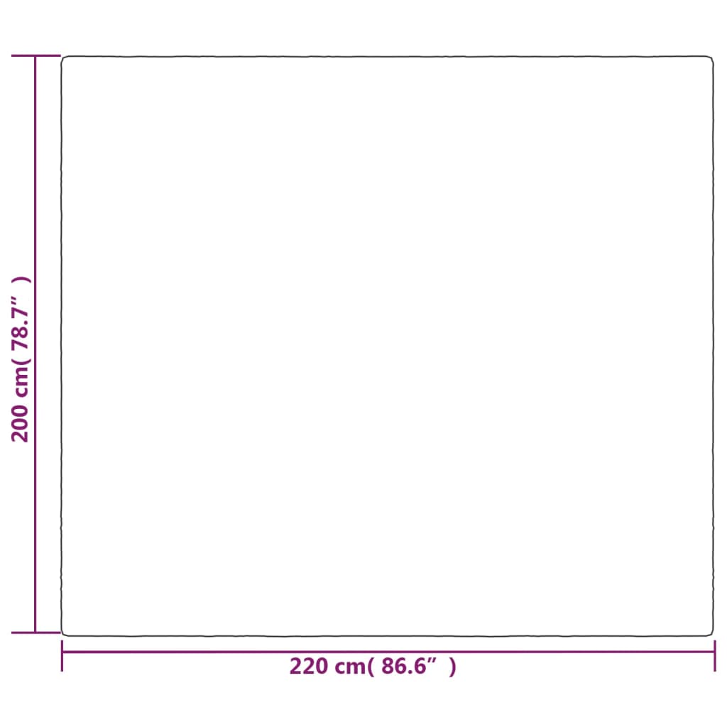 Verzwaringsdeken met hoes 200x220 cm 9 kg stof grijs 9 kg 200x220 cm
