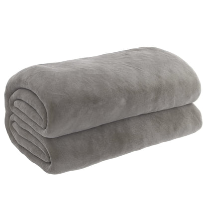 Verzwaringsdeken met hoes 200x230 cm 13 kg stof grijs 13 kg 200x230 cm