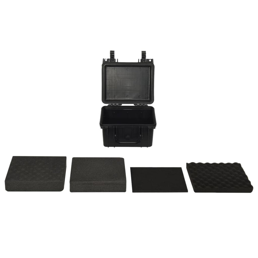 Flightcase Draagbaar Pp Zwart 27 x 25 x 18 cm