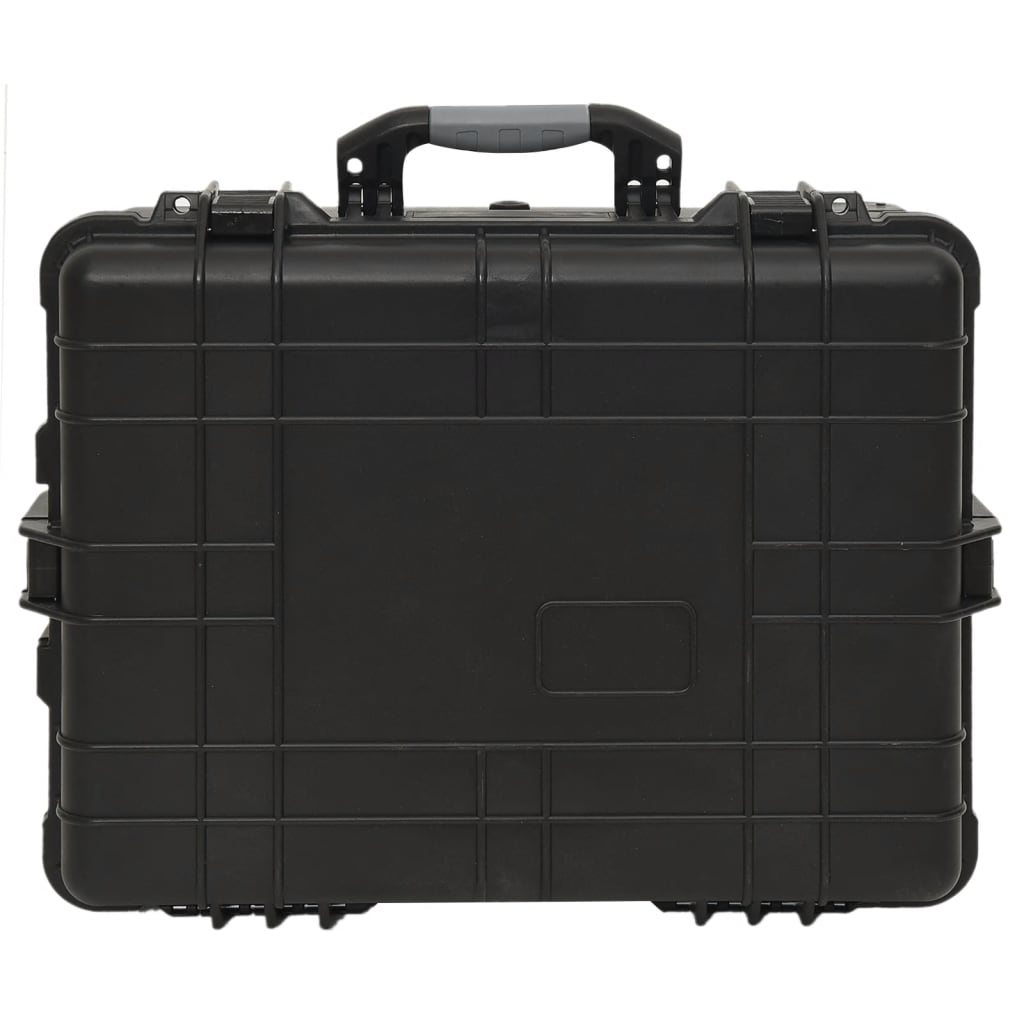 Flightcase Op Wieltjes Pp Zwart 58 x 45 x 27 cm