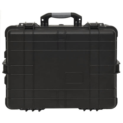 Flightcase Op Wieltjes Pp Zwart 58 x 45 x 27 cm