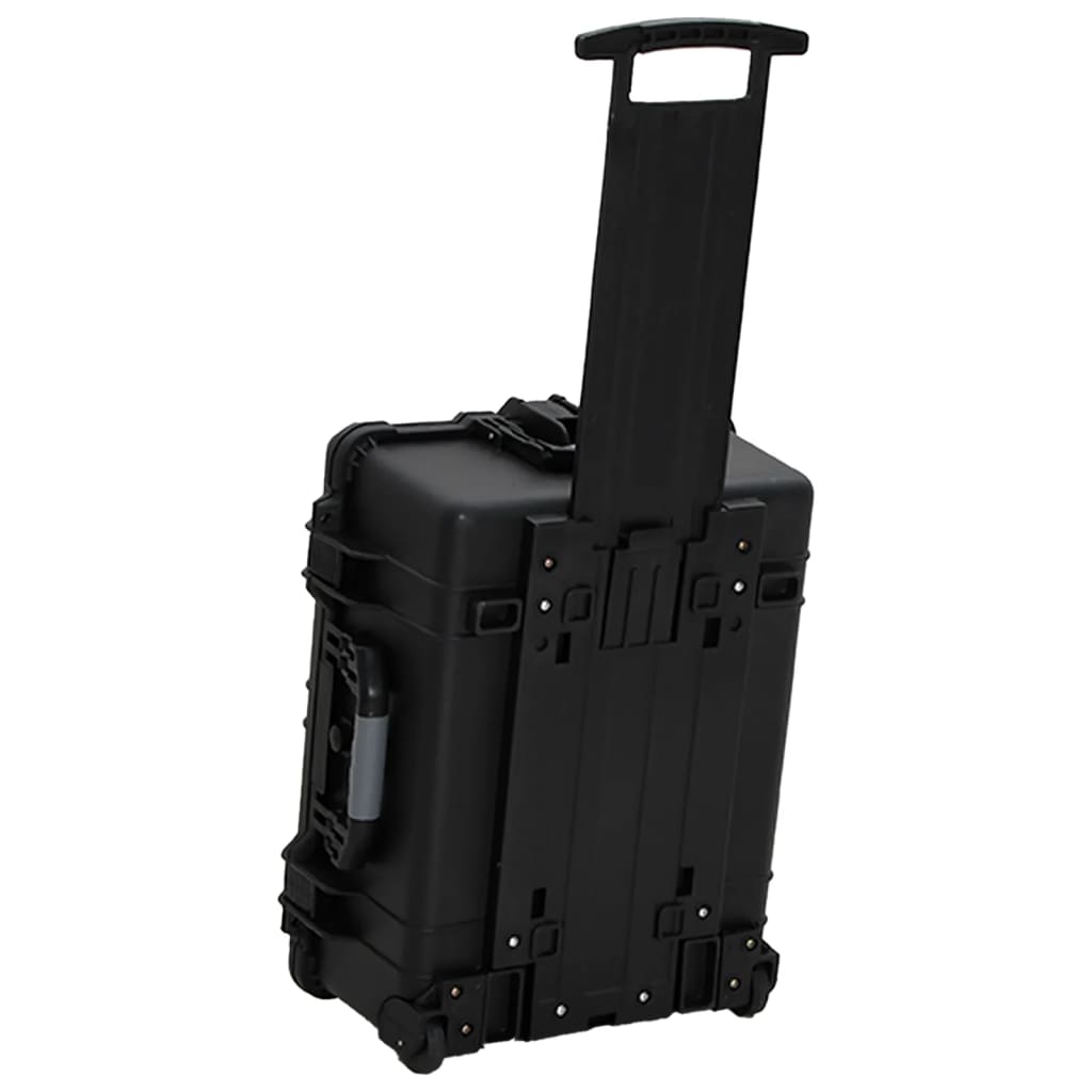 Flightcase Op Wieltjes Pp Zwart 58 x 45 x 27 cm