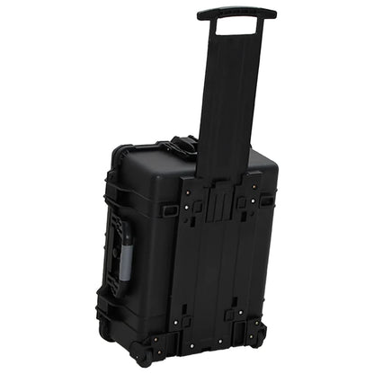 Flightcase Op Wieltjes Pp Zwart 58 x 45 x 27 cm