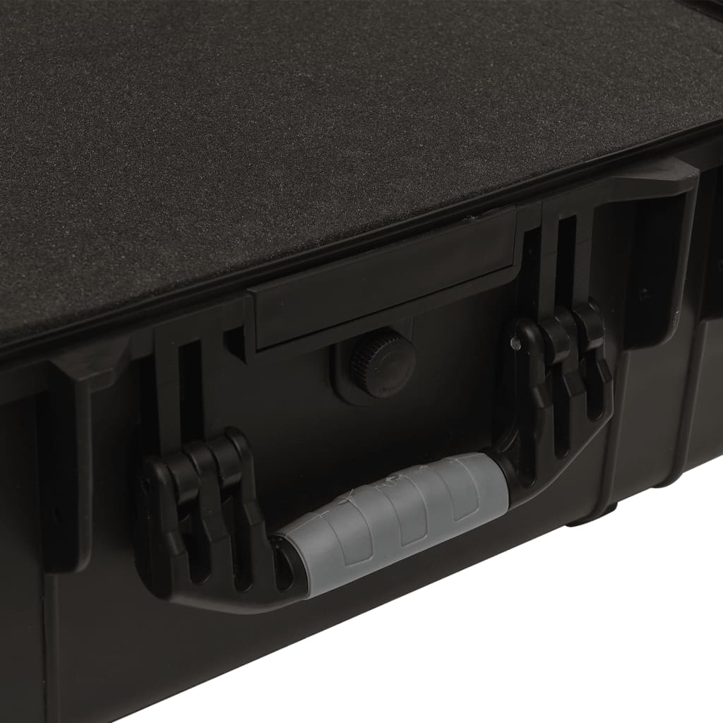 Flightcase Op Wieltjes Pp Zwart 58 x 45 x 27 cm