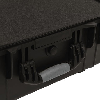 Flightcase Op Wieltjes Pp Zwart 58 x 45 x 27 cm