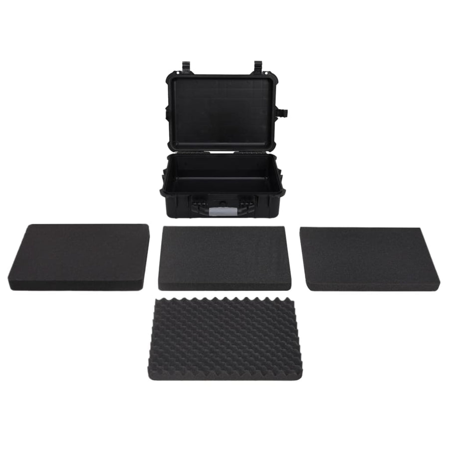Flightcase Draagbaar Pp Zwart 52 x 40 x 19 cm