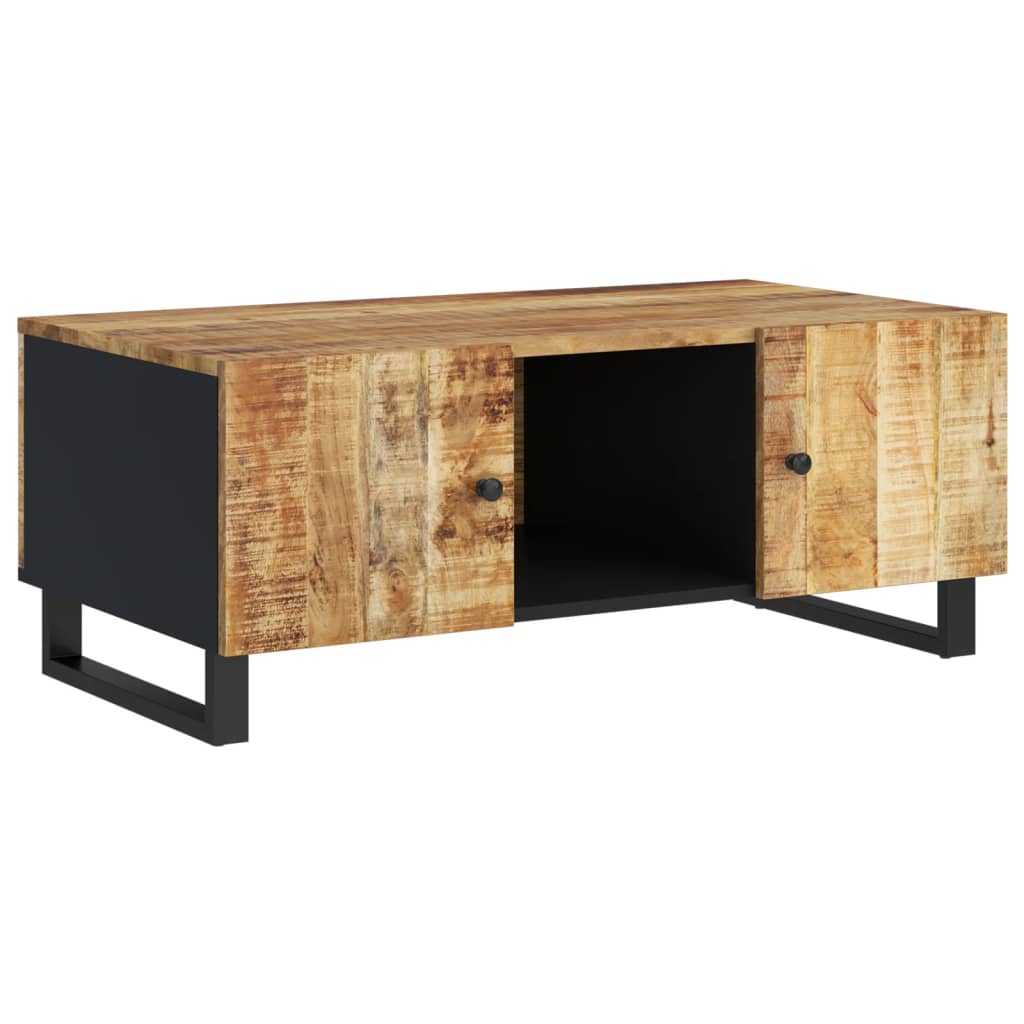 Salontafel 100X54X40 Cm Massief Mangohout En Bewerkt Hout