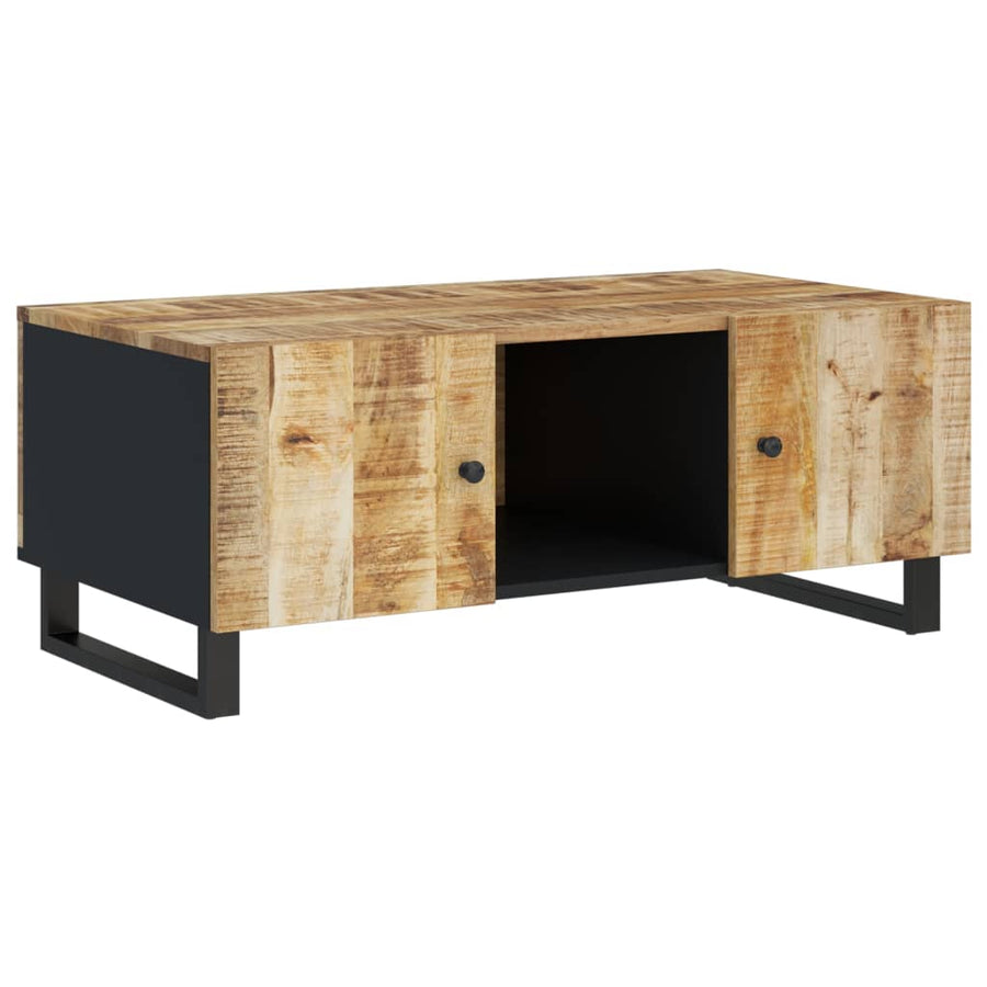 Salontafel 100X54X40 Cm Massief Mangohout En Bewerkt Hout
