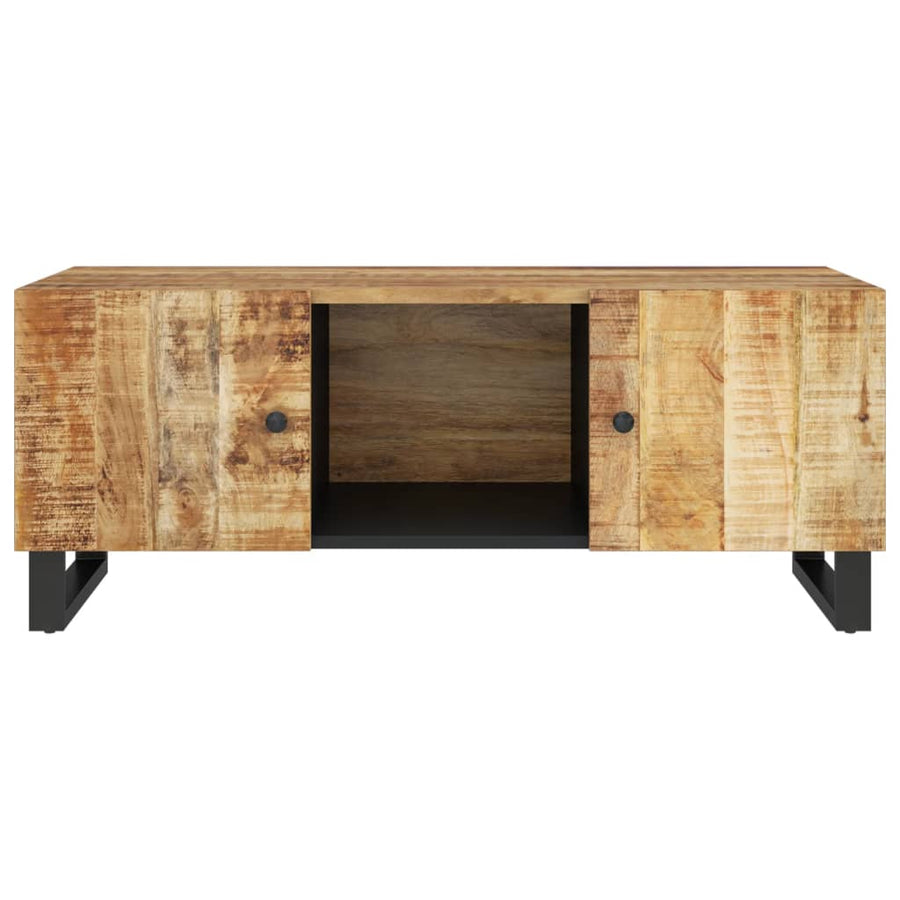 Salontafel 100X54X40 Cm Massief Mangohout En Bewerkt Hout