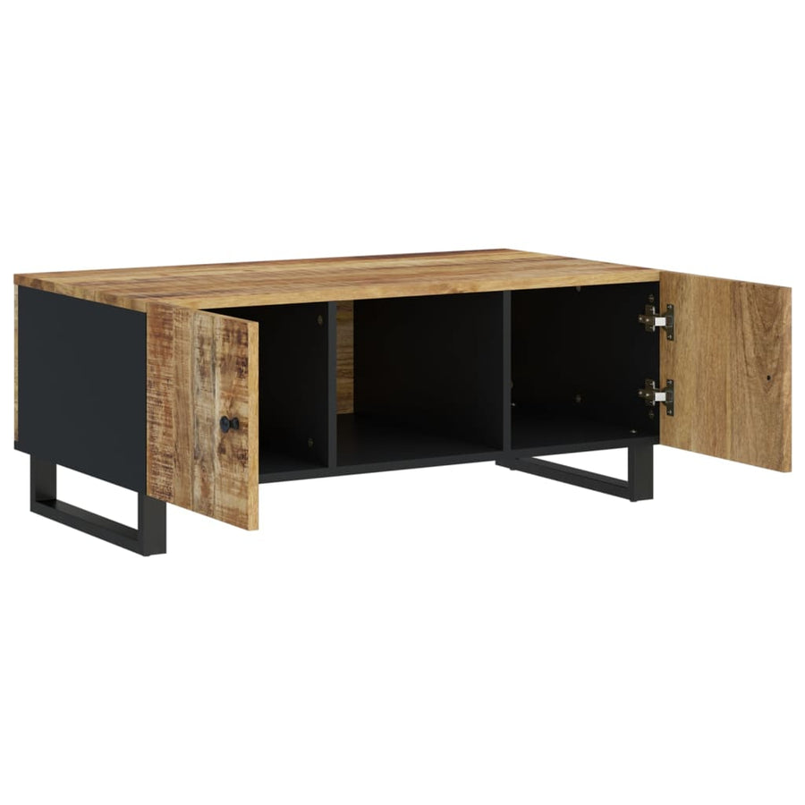 Salontafel 100X54X40 Cm Massief Mangohout En Bewerkt Hout