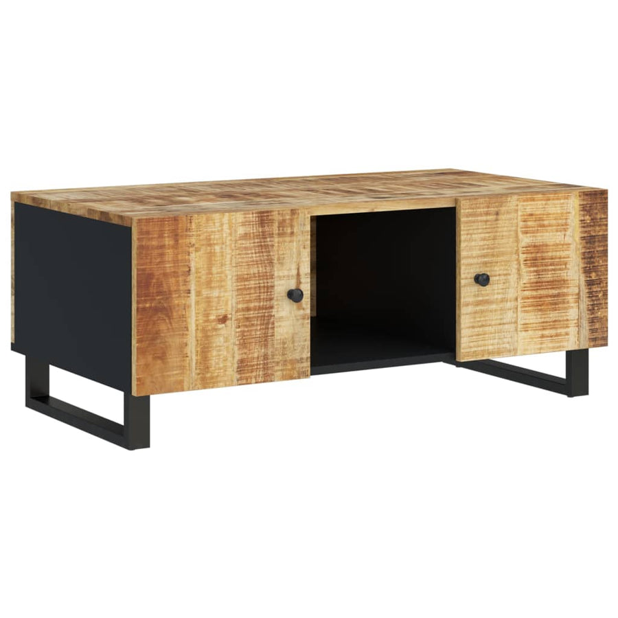 Salontafel 100X54X40 Cm Massief Mangohout En Bewerkt Hout