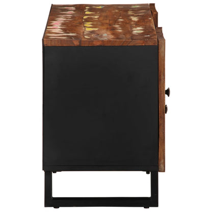 Tv-meubel 105x33,5x46 cm massief hout gerecycled bewerkt hout