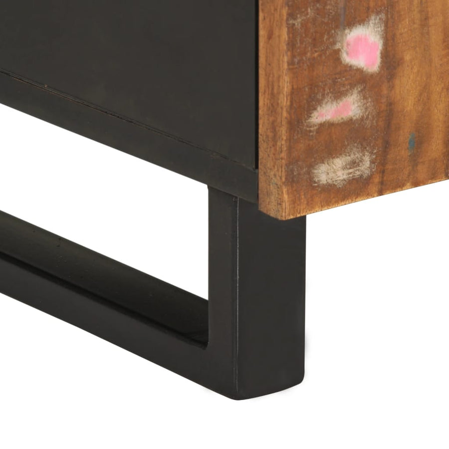 Tv-meubel 105x33,5x46 cm massief hout gerecycled bewerkt hout