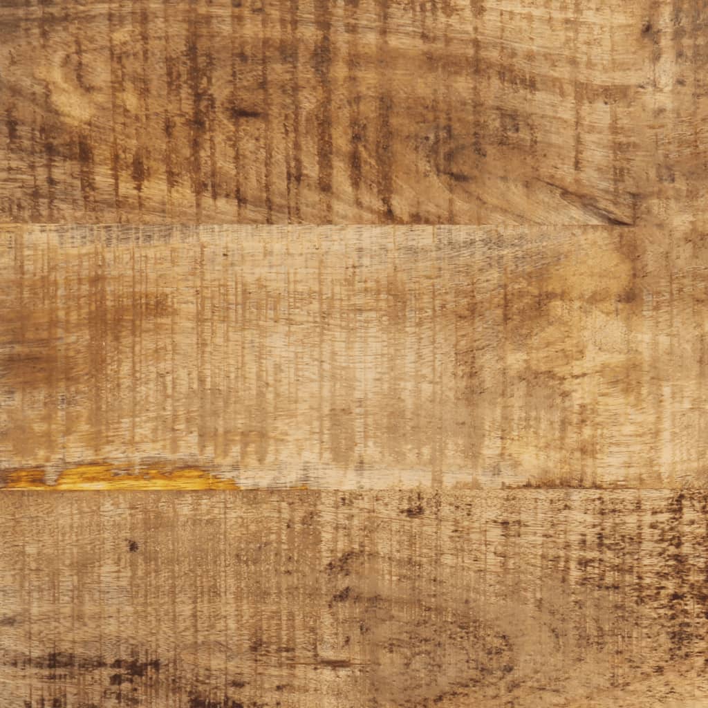 Tv-Meubel 00X33X46 Cm Massief Mangohout En Bewerkt Hout Bruin