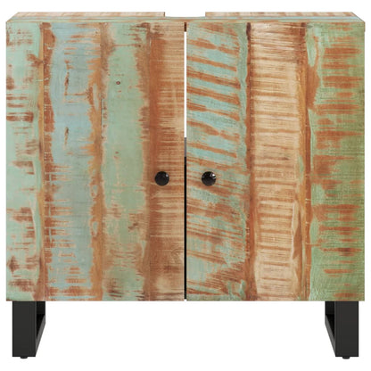 Wastafelkast 62X33X58 Cm Massief Recycled Hout En Bewerkt Hout