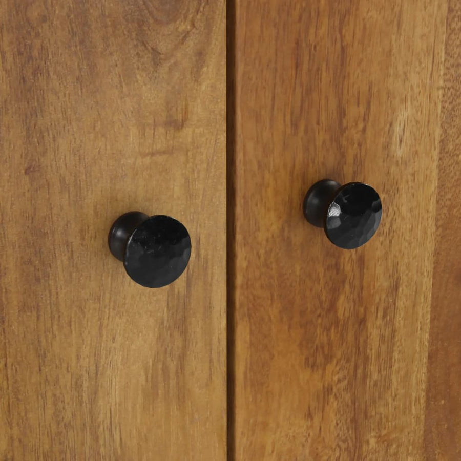 Wastafelkast 62X33X58 Cm Massief Mangohout En Bewerkt Hout