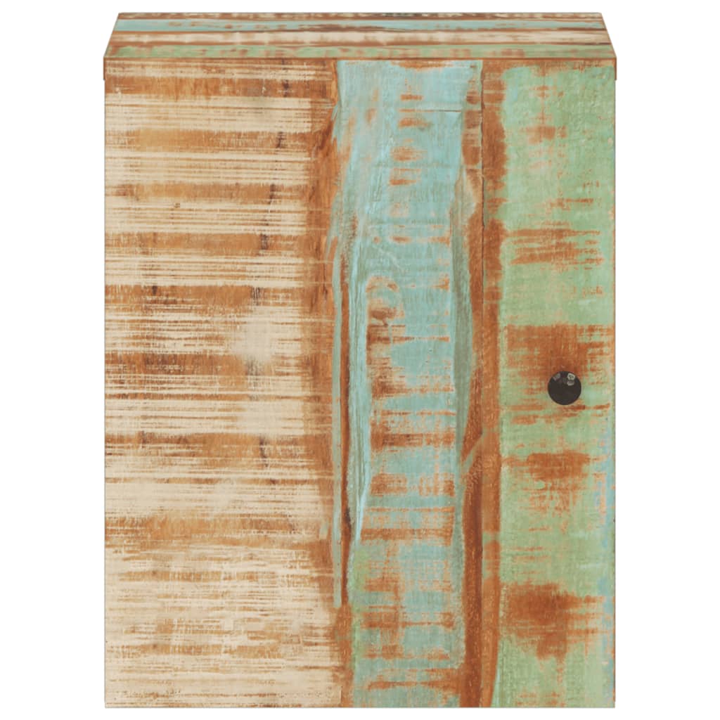 Badkamerwandkast 38X33X48 Cm Massief Recycled Hout