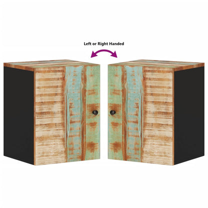 Badkamerwandkast 38X33X48 Cm Massief Recycled Hout