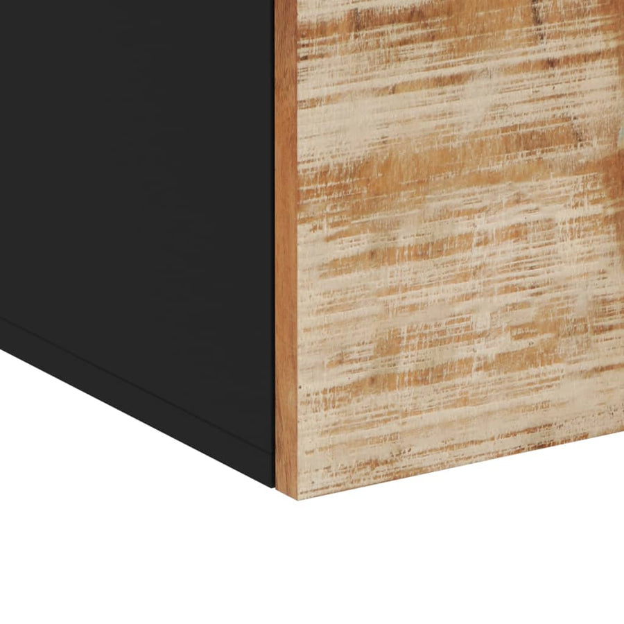 Badkamerwandkast 38X33X48 Cm Massief Recycled Hout